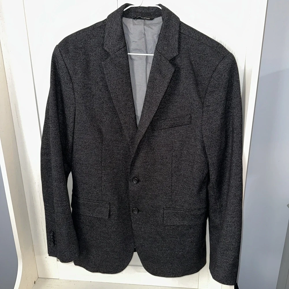 Banana Republic Mens Standard Fit Blazer Jacket Sport Coat 38 Short 730186